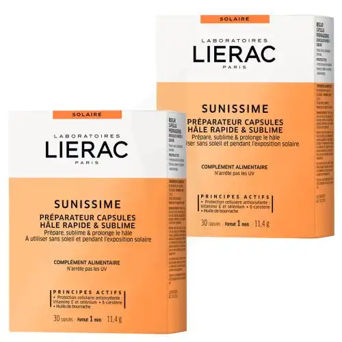 Liérac Sunissime Bronzage Caps B/30x2