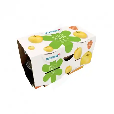 Nutrisens Medical Proti-fruits Hp/hc Pomme 4 Pots/125g