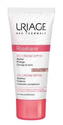Uriage Roseliane Cc Cream Spf30 Crème Soin Teinté Anti-rougeurs T/40ml à Abbeville