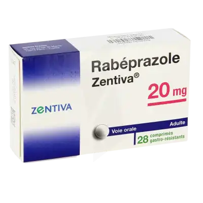 Rabeprazole Zentiva 20 Mg, Comprimé Gastro-résistant à Hagetmau