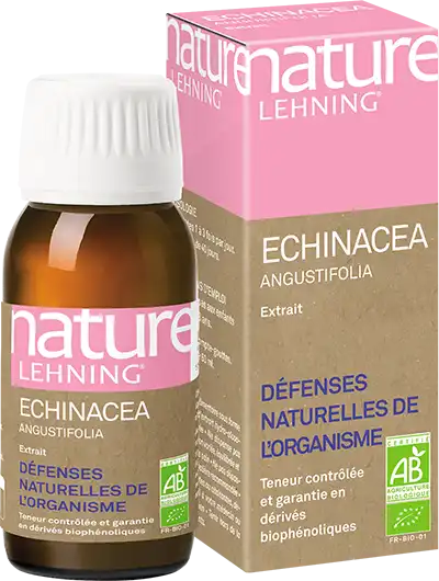 Lehning Nature Echinacéa Angustifolia Ab Extrait Hydroalcoolique Fl Compte Gouttes/60ml