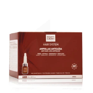 Martiderm Hair System Solution Anti-chute 28 Ampoules/3ml