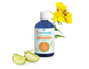 Puressentiel Bases Indispensables Huile Beauté-massage Aux 7 Huiles Végétales Enrichie En Vitamine E - 100 Ml