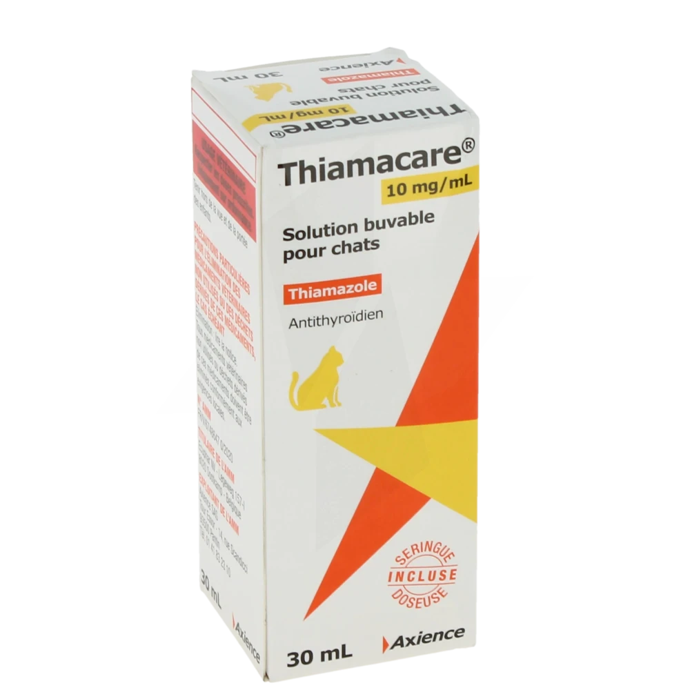 Thiamacare 10 Mg/ml Solution Buvable Pour Chats, Solution Buvable