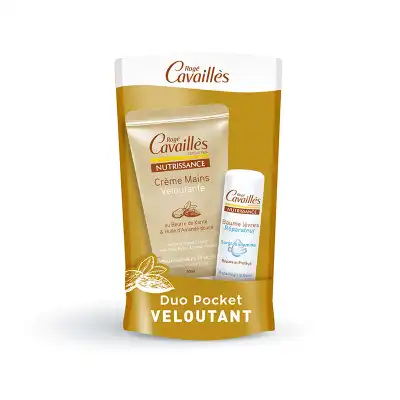 Rogé Cavaillès Nutrissance Pocket Crème Mains Douceur + Baume Lèvres Réparateur 30ml + 5,5g Edition Limitée à LORMONT