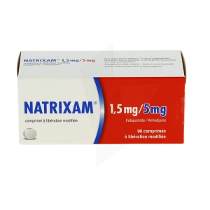 Natrixam 1,5 Mg/5 Mg, Comprimé à Libération Modifiée