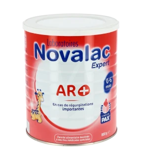 Novalac Expert Ar+ 0 à 6 Mois Lait En Poudre B/800g