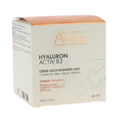 Acheter Avène Eau Thermale Hyaluron Activ B3 Crème Multi-intensive Nuit Pot airless de 40 ml à Marseille