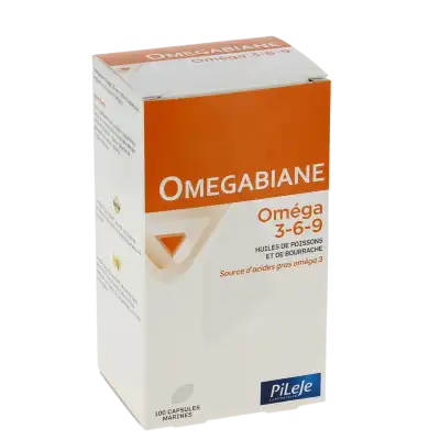 Pileje Omegabiane Oméga 3-6-9 100 Capsules à Bordeaux