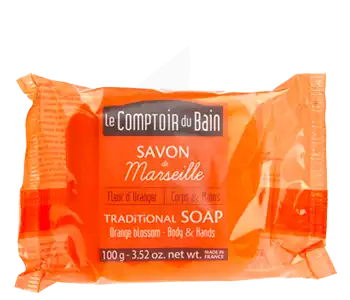 Le Comptoir Du Bain Savon De Marseille Fleur D'oranger