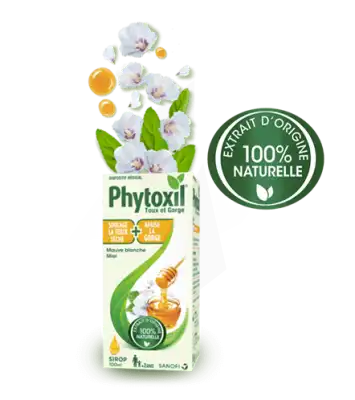 Phytoxil Toux Et Gorge Sirop Adulte Enfant +2 Ans Fl/100ml à Teyran