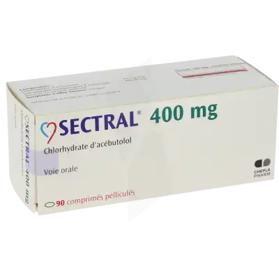 SECTRAL 400 mg, comprimé pelliculé