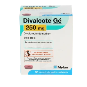 Divalcote 250 Mg, Comprimé Gastro-résistant