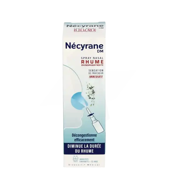 Nécycrane Dm Solution Nasale Rhume Rhinopharyngite Spray/10ml