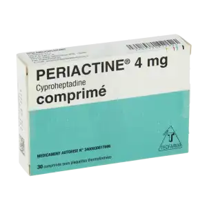 Periactine 4 Mg, Comprimé à TOURS