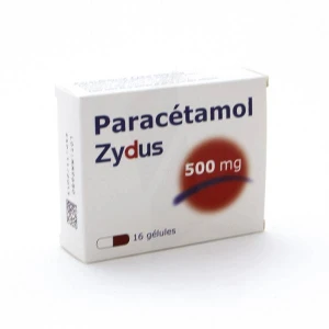 Paracetamol Zydus 500 Mg, Gélule