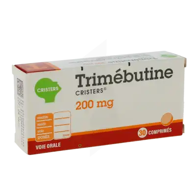 TRIMEBUTINE CRISTERS 200 mg, comprimé