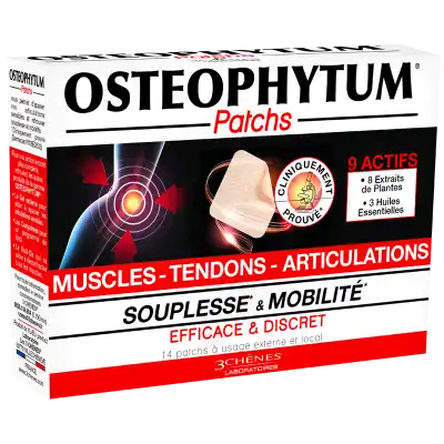 Osteophytum Patch Muscles Coups Tendons Articulations B/14 à LA COTE-SAINT-ANDRÉ