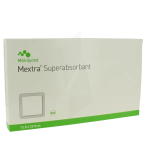 Mextra Superabsorbant Pans Super Absorbant 12.5x22.5cm B/10