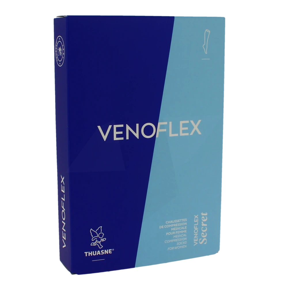 Venoflex Secret 1 Chaussette Femme Beige Doré Taille 3n