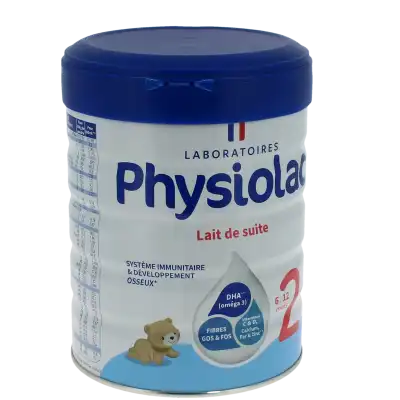 Physiolac 2 Lait En Poudre B/800g à REIMS