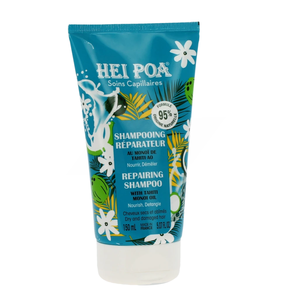 Hei Poa Monoi Capillaire Shampooing Réparateur T/150ml