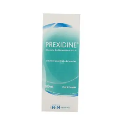 Prexidine 0,12 Pour Cent, Solution Pour Bain De Bouche à SAINT-JEAN-DE-LIVERSAY