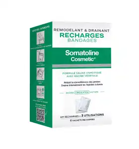 Somatoline Recharges Bandages Remodelants Et Drainants Recharges/3 à CUERS