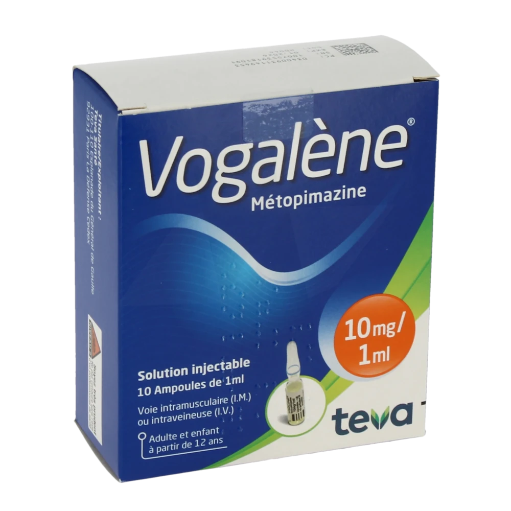 Vogalene 10 Mg/1 Ml, Solution Injectable En Ampoule