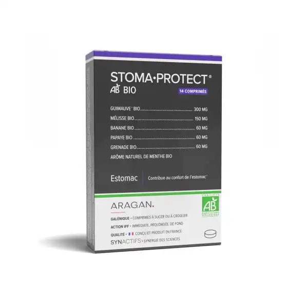 Aragan Synactifs Stomaprotect Bio Comprimés B/14