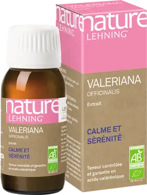 Lehning Nature Valériana Officinalis Ab Extrait Hydroalcoolique Fl Compte Gouttes/60ml à Angers