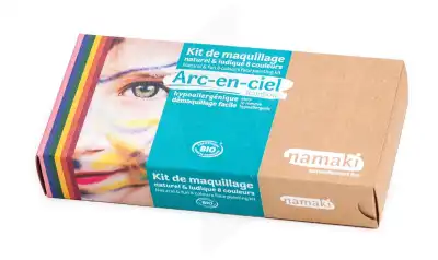 Kit De Maquillage 8 Couleurs Arc-en-ciel Bio à Saint-Maximin