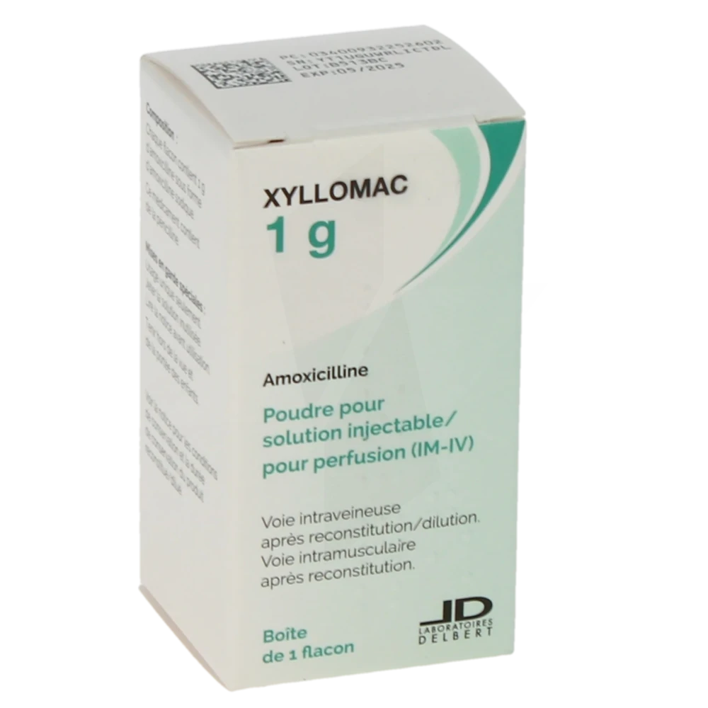 Xyllomac 1 G, Poudre Pour Solution Injectable/pour Perfusion (i.m.-i.v.)