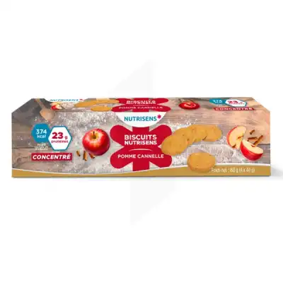 Nutrisens Biscuit Pomme Cannelle 4sach à Paray-le-Monial