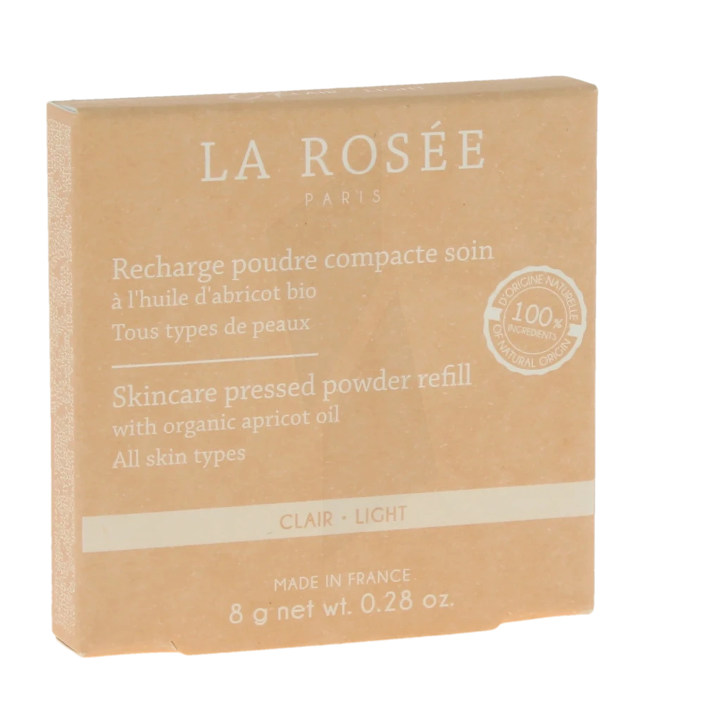 La Rosée Recharge Poudre Compacte Soin 01 Clair 8 G