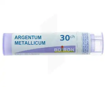 Boiron Argentum Metallicum 30ch Granules Tube De 4g