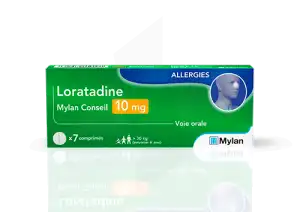 Loratadine Mylan Conseil 10mg, Comprimé à UGINE