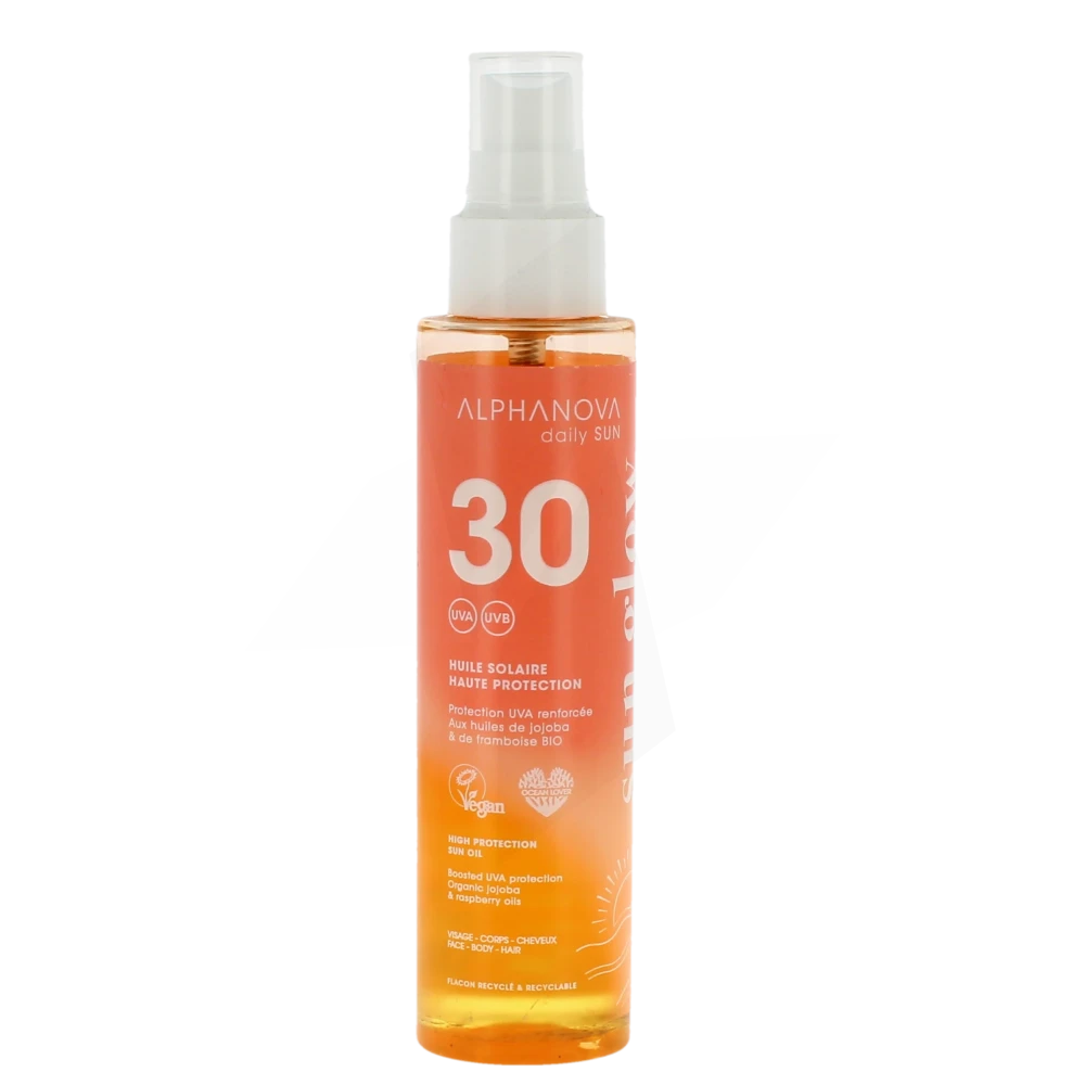 Alphanova Sun Glow Hle Sol Spf30 125 Ml