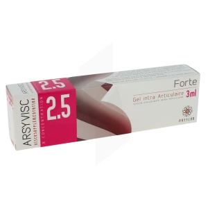 Arsyvisc S Inj Forte 2,5 % 1ser/3ml