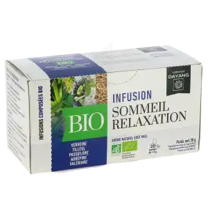 Dayang Sommeil Relaxation Bio 20 Infusettes à Muttersholtz