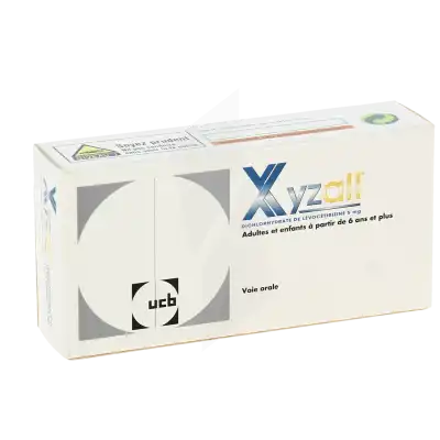 Xyzall 5 Mg, Comprimé Pelliculé à Angers