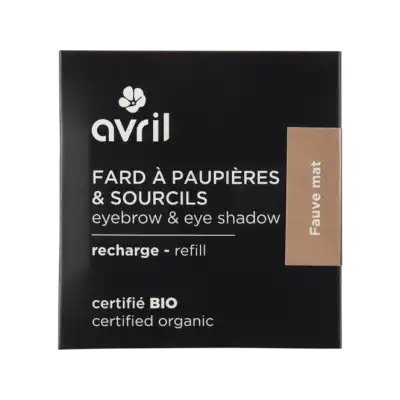 Avril Fard à Paupières Bio Fauve Mat Recharge/2,5g à CANEJAN