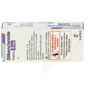 Glibenclamide Viatris 5 Mg, Comprimé Sécable