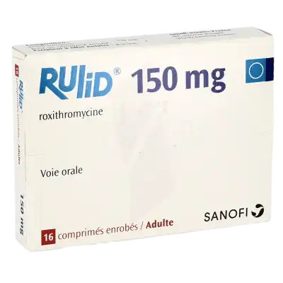 Rulid 150 Mg, Comprimé Enrobé à STRASBOURG