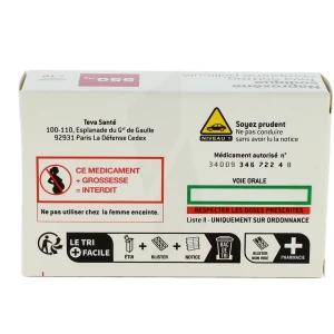 Naproxene Sodique Teva 550 Mg, Comprimé Pelliculé
