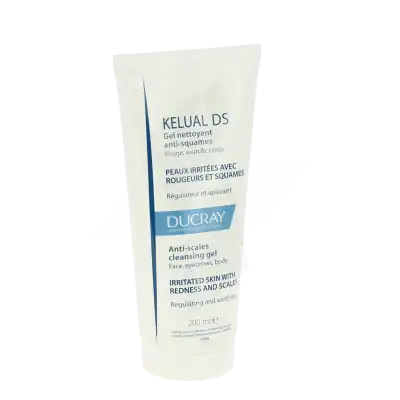 Kelual Ds Gel Nettoyant Anti-squames T/200ml à Ménilles