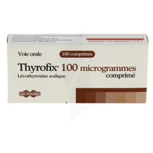 Thyrofix 100 Microgrammes, Comprimé