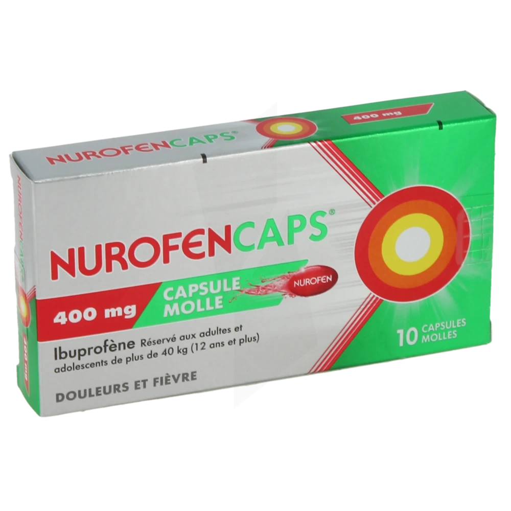 Nurofencaps 400 Mg, Capsule Molle