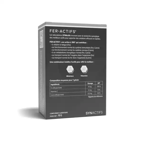 Aragan Synactifs Feractifs Gélules B/60
