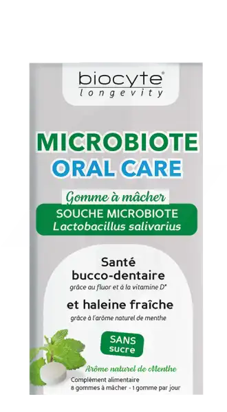 Biocyte Microbiote Oral Care Chew Gum B/8